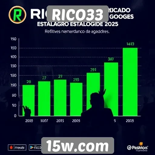 Estatísticas de jogadores no RICO33 em crescimento